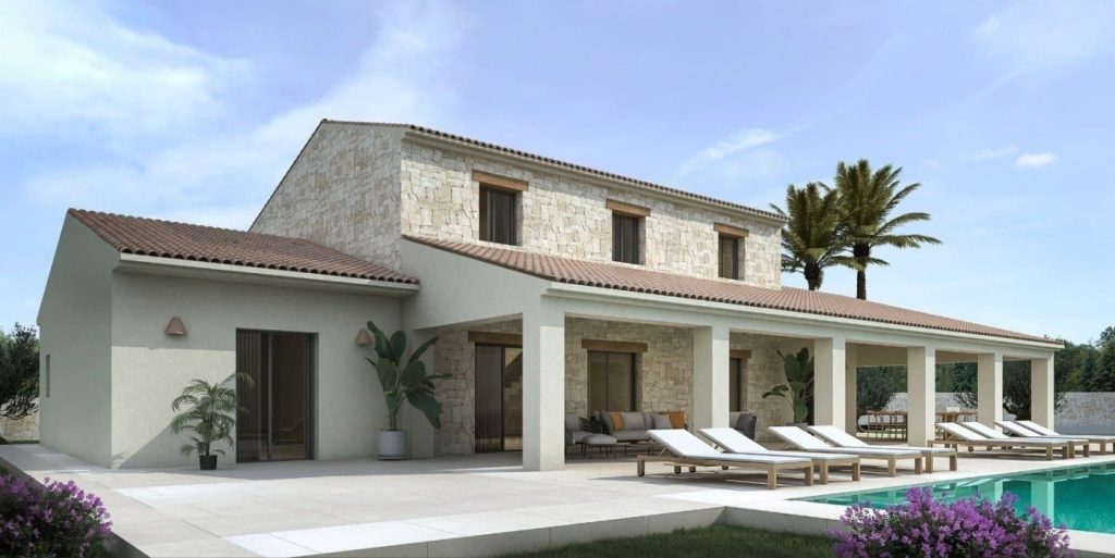 4 bedroom Villa in Moraira